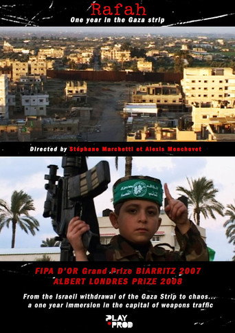 Movie poster for Rafah - Chronicles of a city in the Gaza Strip (2007)