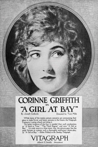 Movie poster for A Girl at Bay (1919)
