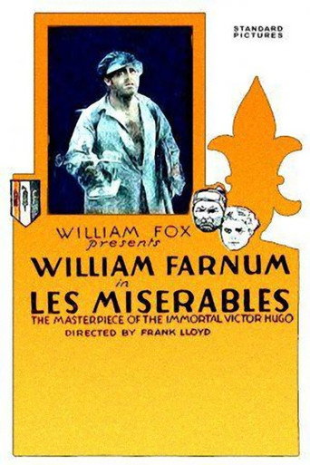 Movie poster for Les Misérables (1917)