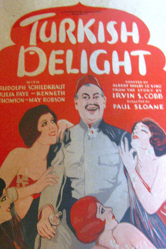 Movie poster for Turkish Delight (1927)