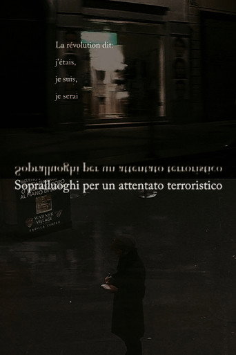 Movie poster for Sopralluoghi per un attentato terroristico (2007)