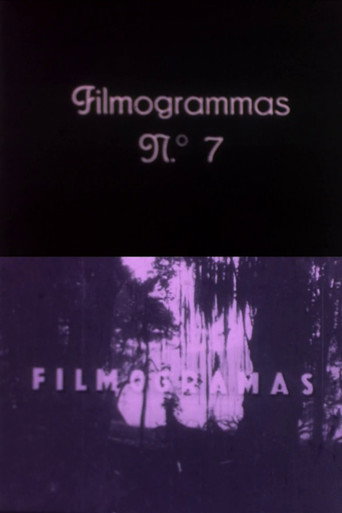 Movie poster for Filmogrammas nº 7 (1927)