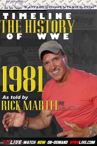 Movie poster for Timeline The History of WWE – 1981 – As Told By Rick Martel (2014)