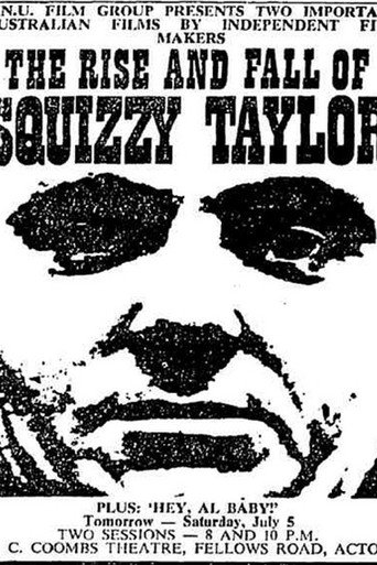 Movie poster for The Rise and Fall of Squizzy Taylor (1969)