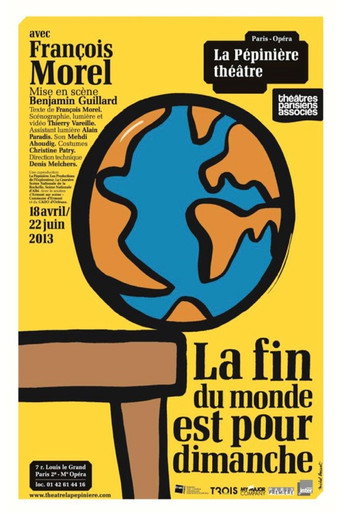 Movie poster for La Fin du Monde est pour dimanche (2015)