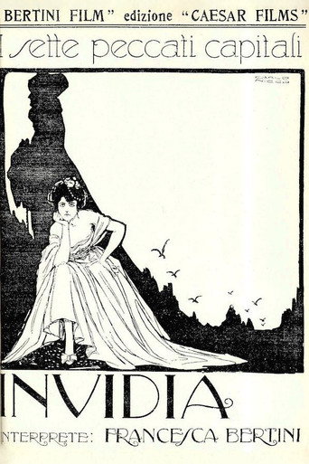 Movie poster for L'invidia (1919)