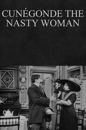 Movie poster for Cunégonde the Nasty Woman (1912)