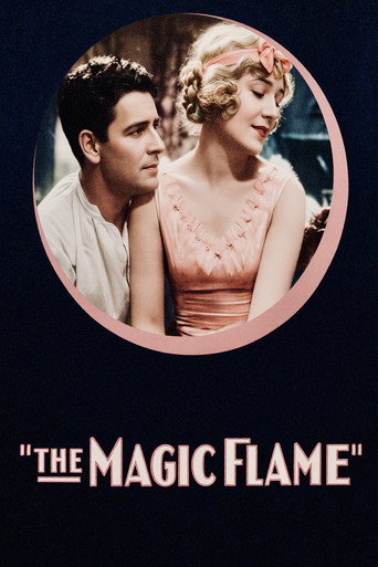 Movie poster for The Magic Flame (1927)