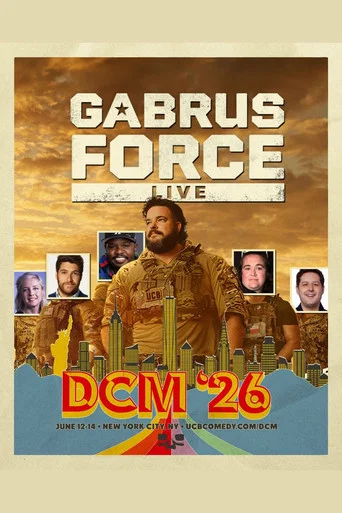 Movie poster for Gabrus Force Live: DCM '26 (2026)