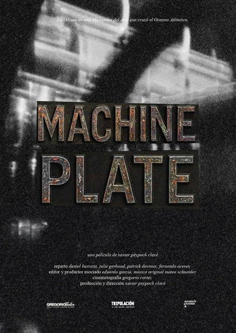 Movie poster for Machine Plate