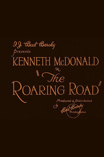 Movie poster for Roaring Road (1926)