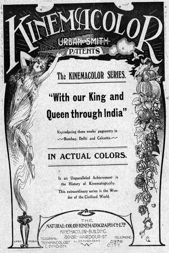 Movie poster for With Our King and Queen Through India (1912)