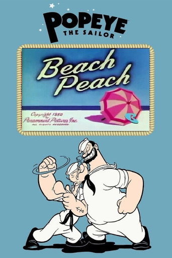 Movie poster for Beach Peach (1950)