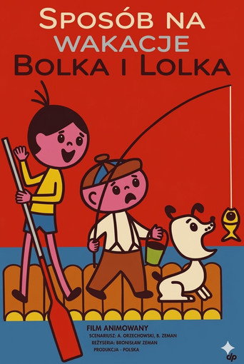 Movie poster for Sposób na wakacje Bolka i Lolka (1986)