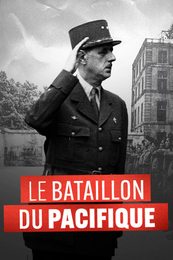 Movie poster for Le Bataillon du Pacifique (2024)