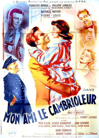 Movie poster for Mon ami le cambrioleur (1950)