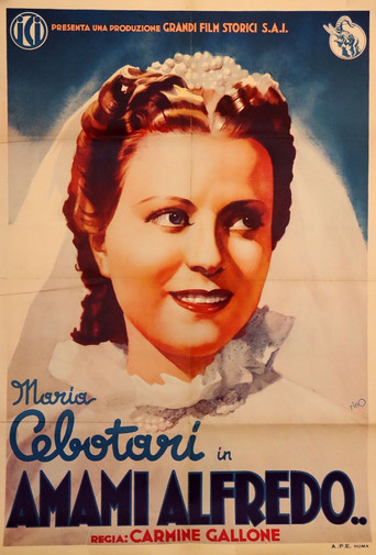 Movie poster for Amami, Alfredo! (1940)