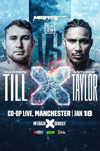 Movie poster for Darren Till vs. Anthony Taylor (2025)