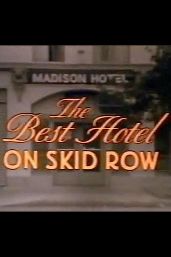 Movie poster for The Best Hotel on Skid Row (1990)