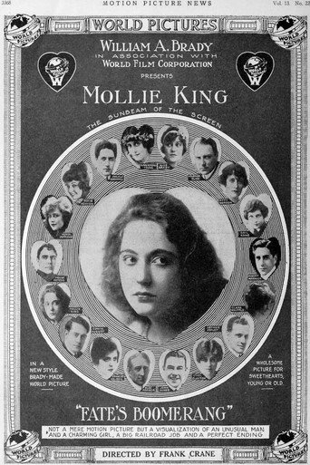 Movie poster for Fate's Boomerang (1916)