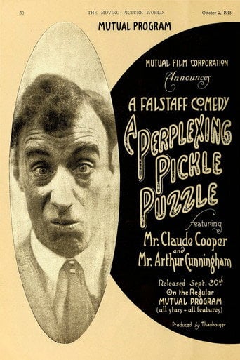Movie poster for A Perplexing Pickle Puzzle (1915)