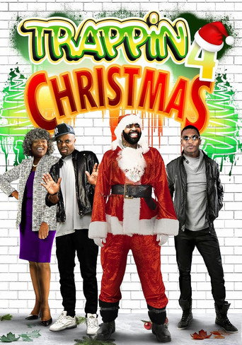 Movie poster for Trappin' 4 Christmas (2022)