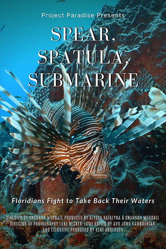 Movie poster for Spear, Spatula, Submarine: Floridians Fight to Take Back Their Waters (2024)