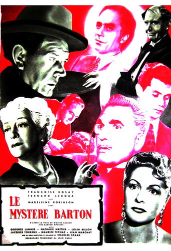 Movie poster for The Barton Mystery (1949)