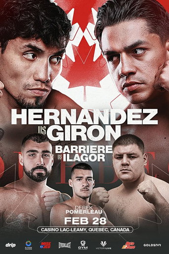 Movie poster for Eduardo Hernandez vs. Rene Tellez Giron (2025)