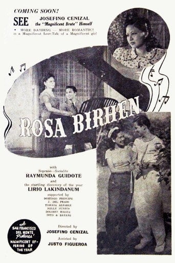 Movie poster for Rosa Birhen (1940)
