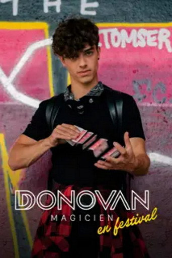 Movie poster for Donovan Magicien : En festival (2025)