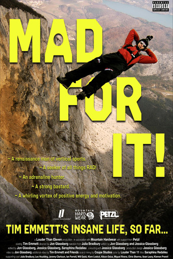 Movie poster for Mad For It