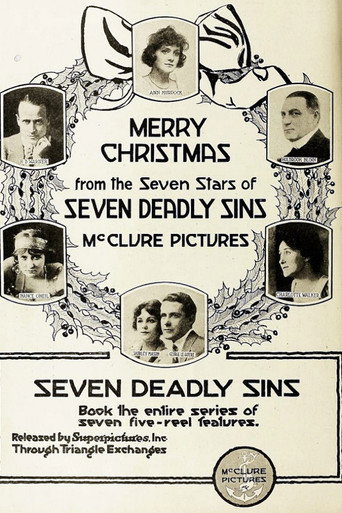 Movie poster for The Seventh Sin (1917)
