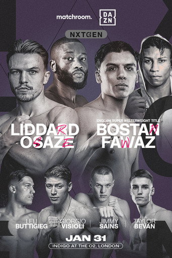 Movie poster for George Liddard vs. Derrick Osaze (2025)