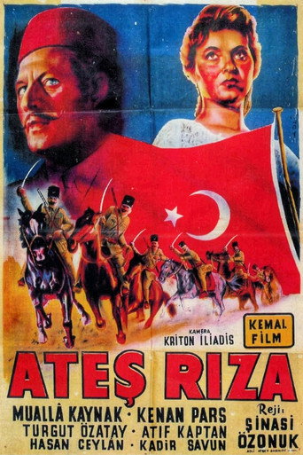 Movie poster for Ateş Rıza (1958)
