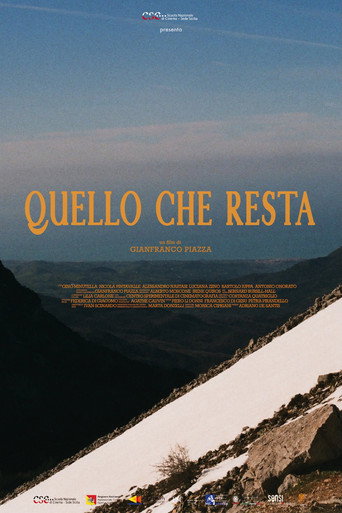 Movie poster for Quello che resta (2024)