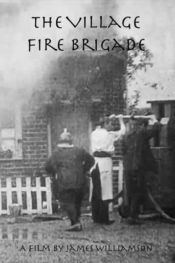 Movie poster for The Village Fire Brigade (1907)