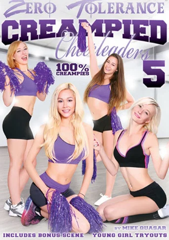 Movie poster for Creampied Cheerleaders 5 (2015)