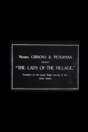Movie poster for The Lads of the Village (1919)