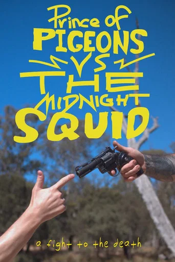 Movie poster for Prince of Pigeons vs the Midnight Squid (2026)