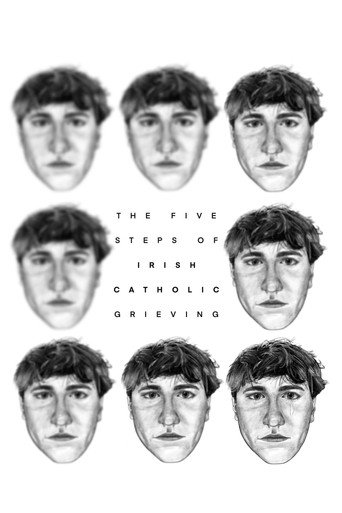 Movie poster for The Five Steps of Irish Catholic Grieving (2025)