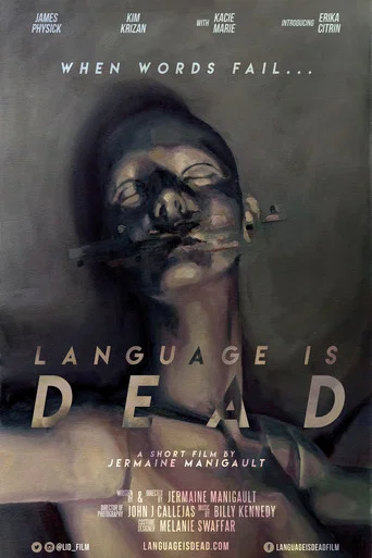 Movie poster for Language is Dead (2017)