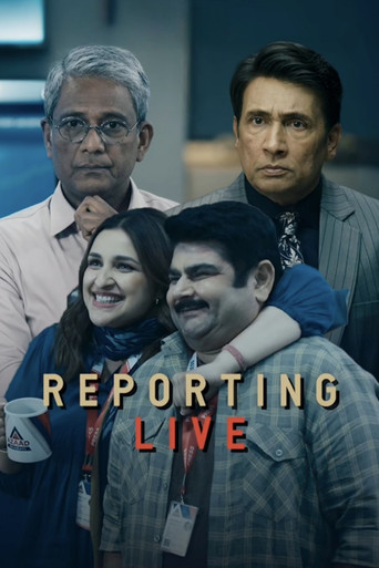 Movie poster for Reporting Live (2026)