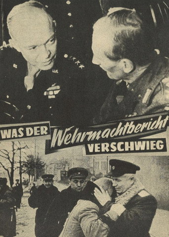 Movie poster for Was der Wehrmachtsbericht verschwieg (1963)