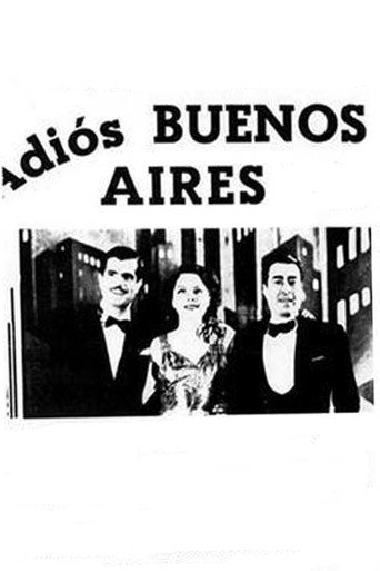 Movie poster for Adiós Buenos Aires (1938)