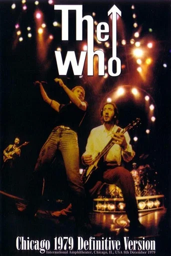 Movie poster for THE WHO Live At The Chicago Amphitheater 1979