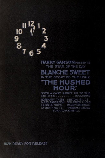 Movie poster for The Hushed Hour (1919)
