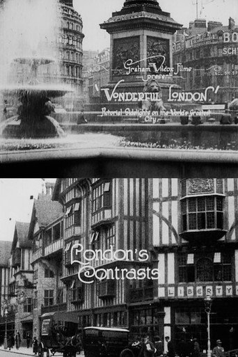 Movie poster for Wonderful London: London's Contrasts (1924)