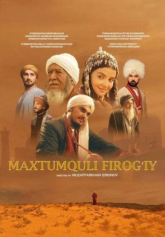 Movie poster for Maxtumquli Firog'iy (2024)