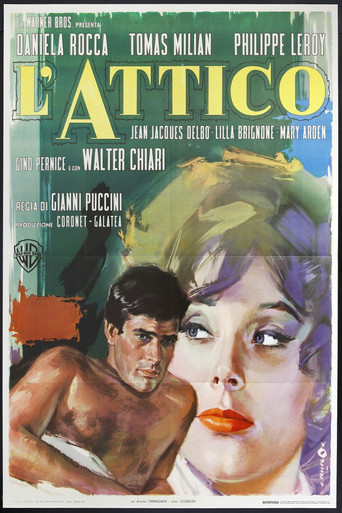 Movie poster for The Attic (1963)